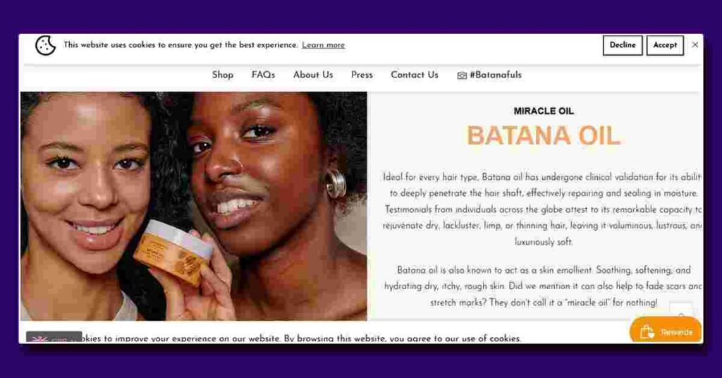 Batanful Batana Hair Oil Ingredients