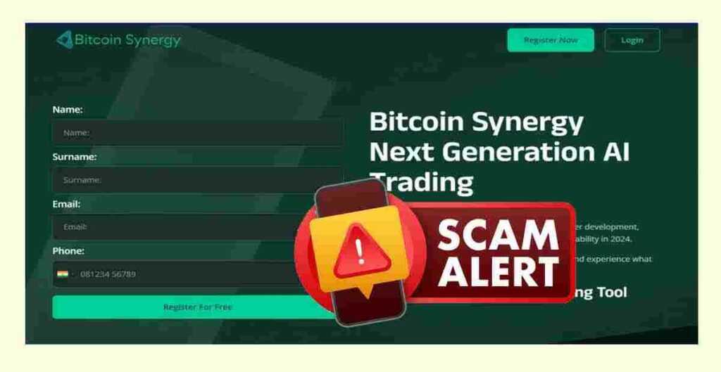 Bitcoin Synergy Scam