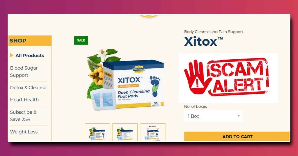 Is Xitox legit or a scam product