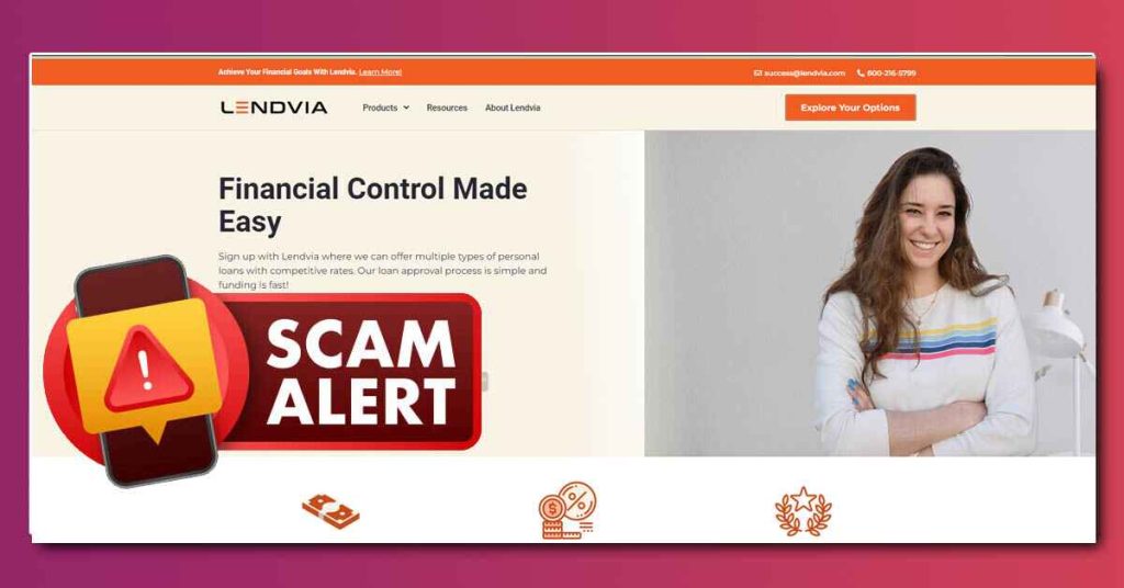 Lendvia financial scam or legit