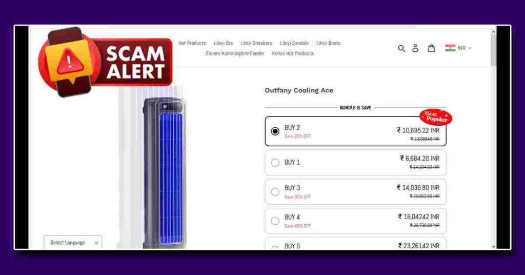 Outfany Cooling Ace Scam Review