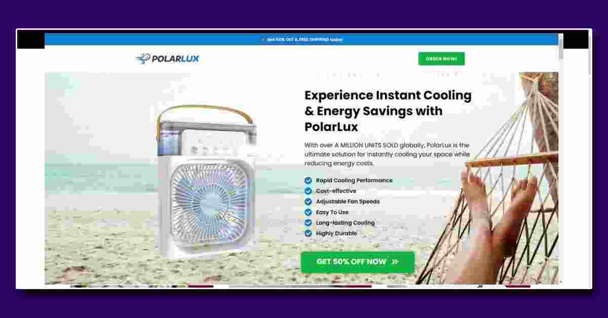 Polarlux Air Cooler Legit or Scam