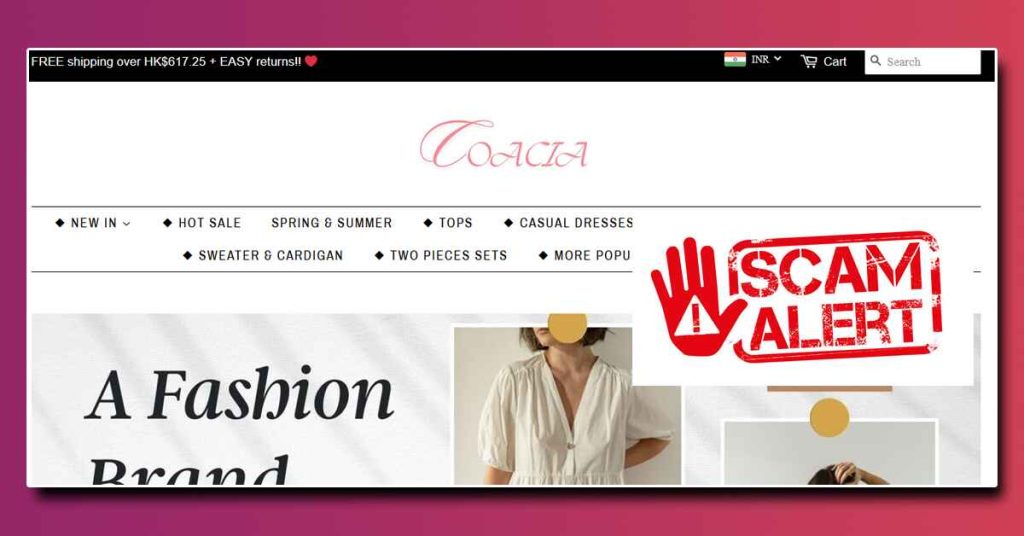 coacia fashion legit or scam Clothing review
