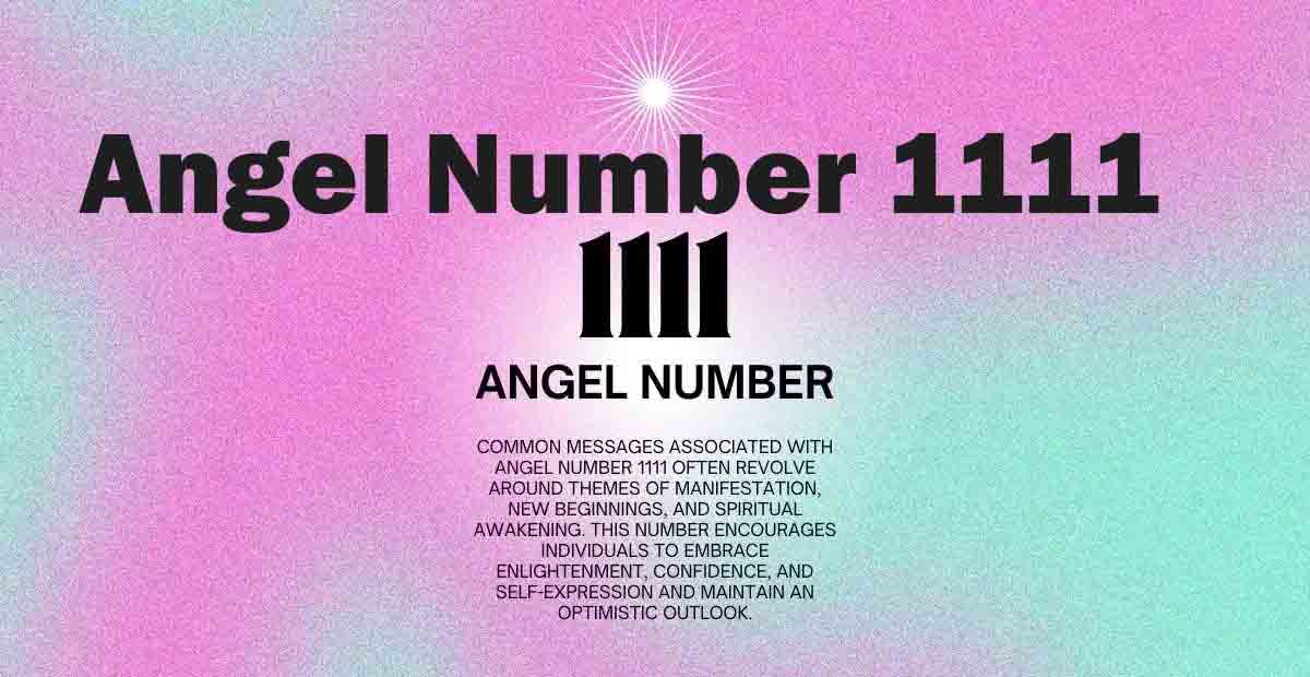 angel number 1111